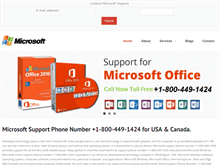 Tablet Screenshot of microsoftsupportusa.com